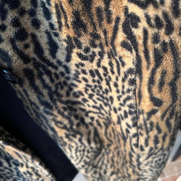 Vintage Leopard / Ocelot Faux Fur AWEAR Coat by Leone Sz. S - Picture 8 of 8